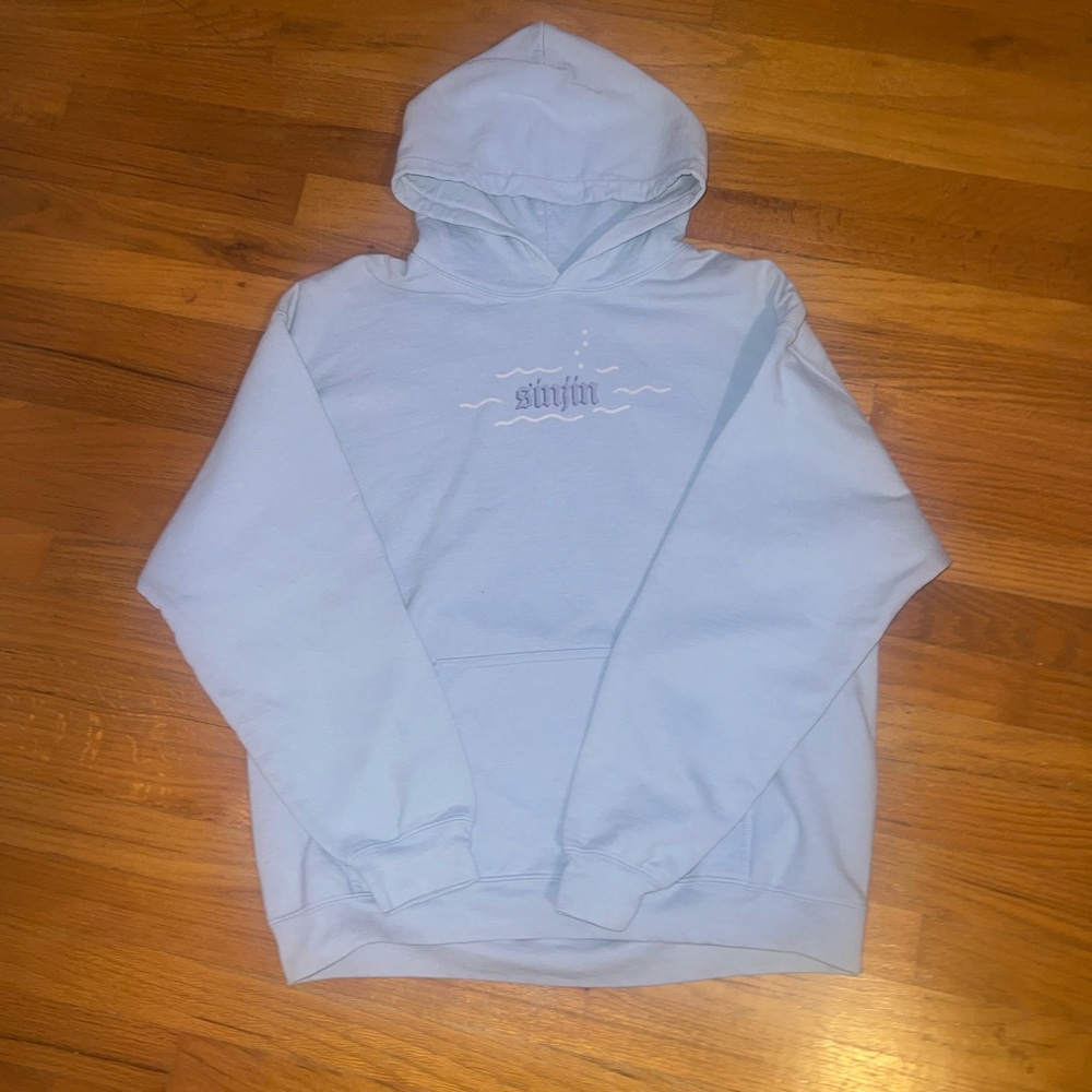 Sinjin Drowning Socks and Sandals Merch Hoodie
